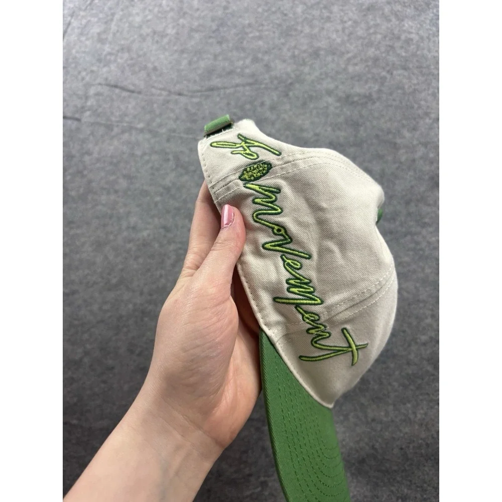 Free People Movement Double Hitter Baseball Hat Green Combo Sporty Athletic NWT‎